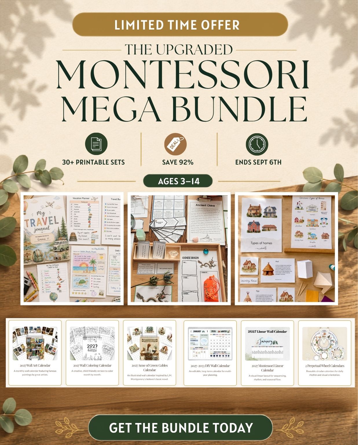 Upgraded Montessori Mega Bundle 2026