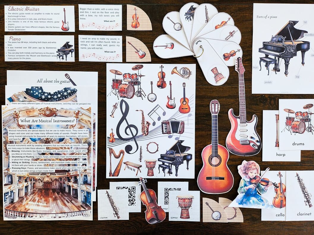 Musical Instruments Unit Study