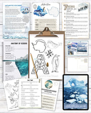 Arctic Ice Sheet Unit Study | Homeschool Study Pack (Ages 7–14)