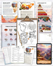 Grand Canyon Unit Study | Homeschool Study Pack (Ages 7–14)