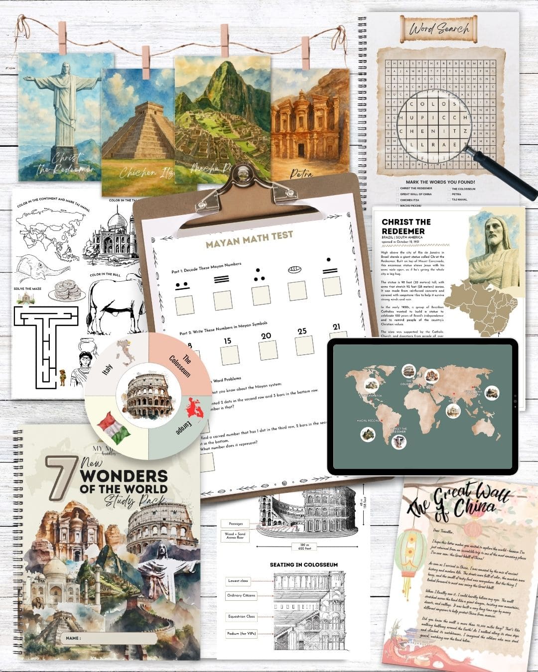SCMB + NEW WONDERS OF THE WORLD