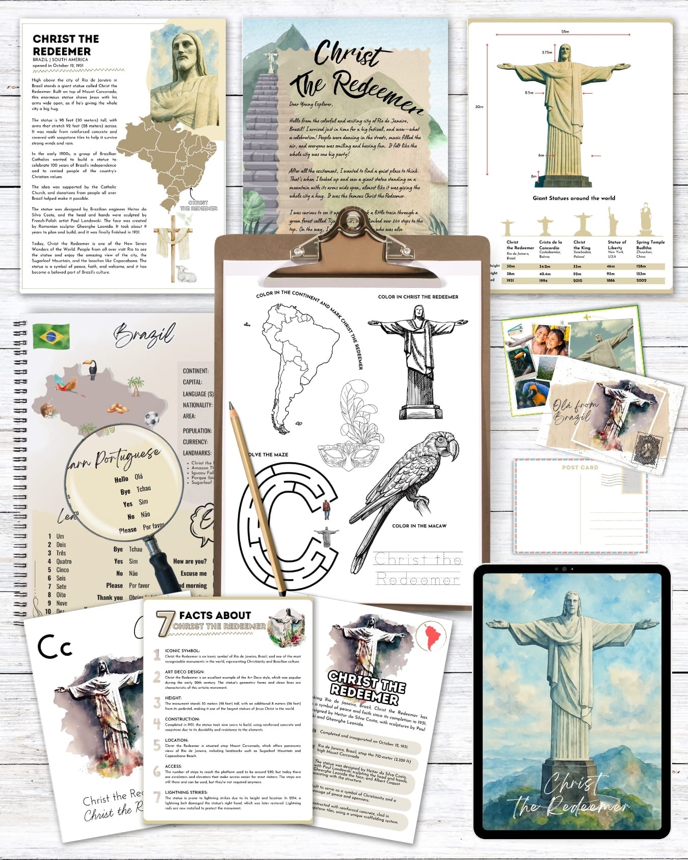 Christ the Redeemer Unit Study | Homeschool Study Pack (Ages 7–14)