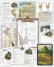 Machu Picchu Unit Study | Homeschool Study Pack (Ages 7–14)