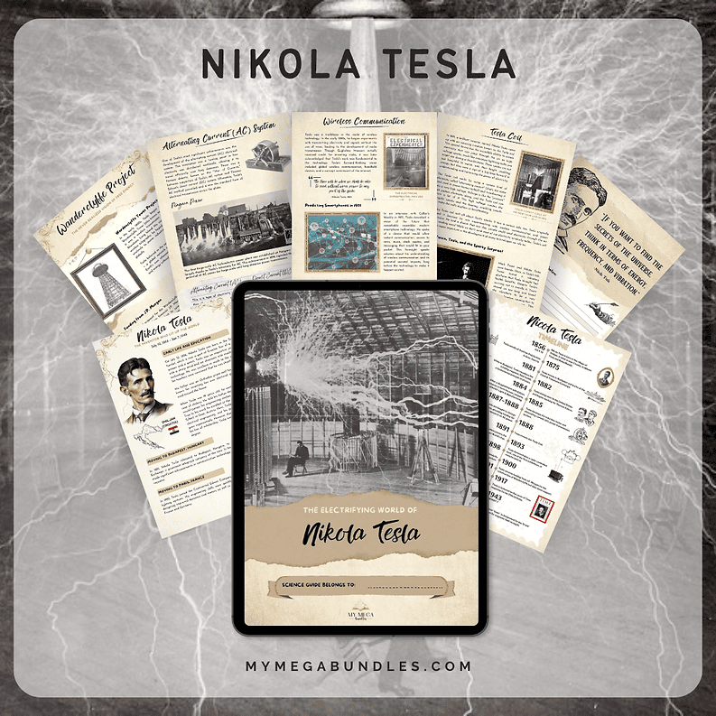 Nikola Tesla Educational Exploration Kit: Engaging Learning for Ages 7-14