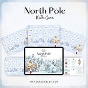 North Pole Math Game