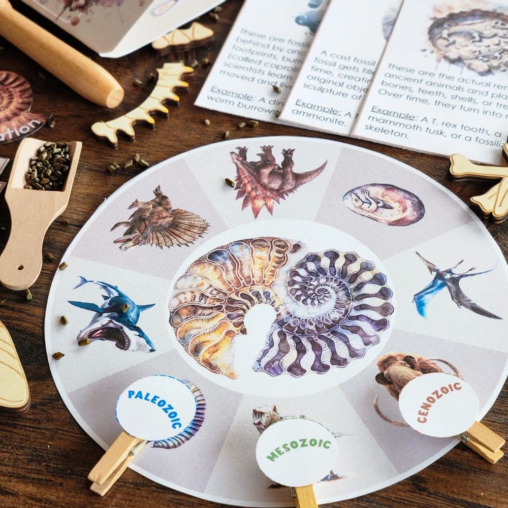 Paleontology Printable Pack – 100 Pages of Hands-On Prehistoric Fun