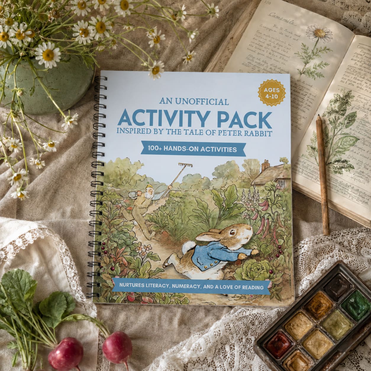 Peter Rabbit Activity Pack printable cover