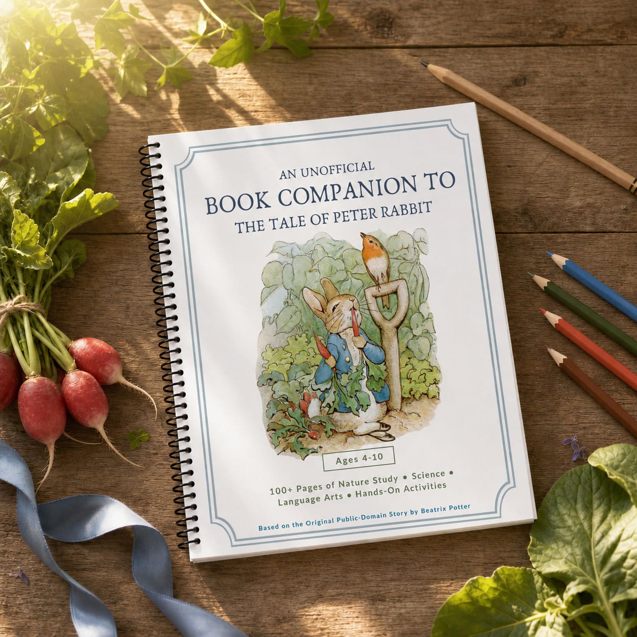The Tale of Peter Rabbit book study companion cover