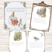 Peter Rabbit Copywork — Print & Cursive Handwriting, Ages 6–12