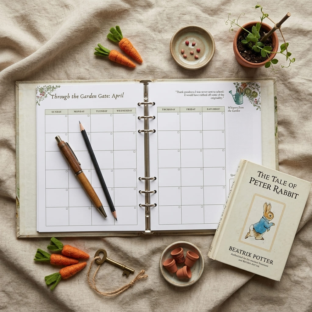 Peter Rabbit - Undated Yearly Planner