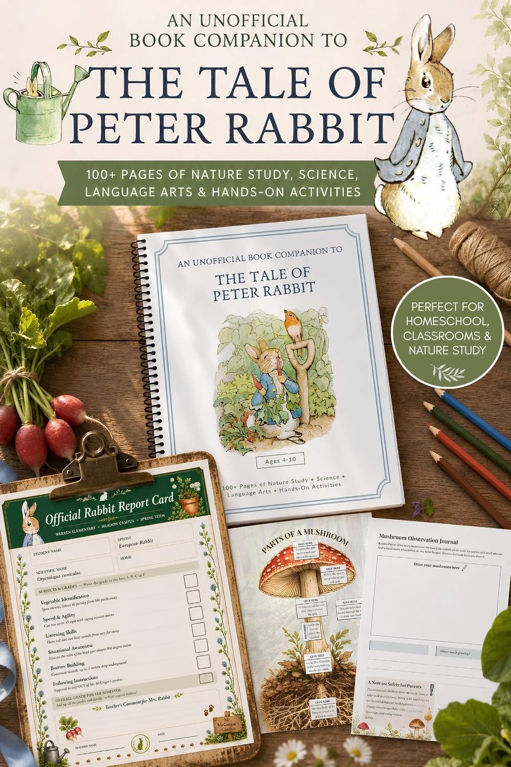 Peter Rabbit Book Study Companion Printable