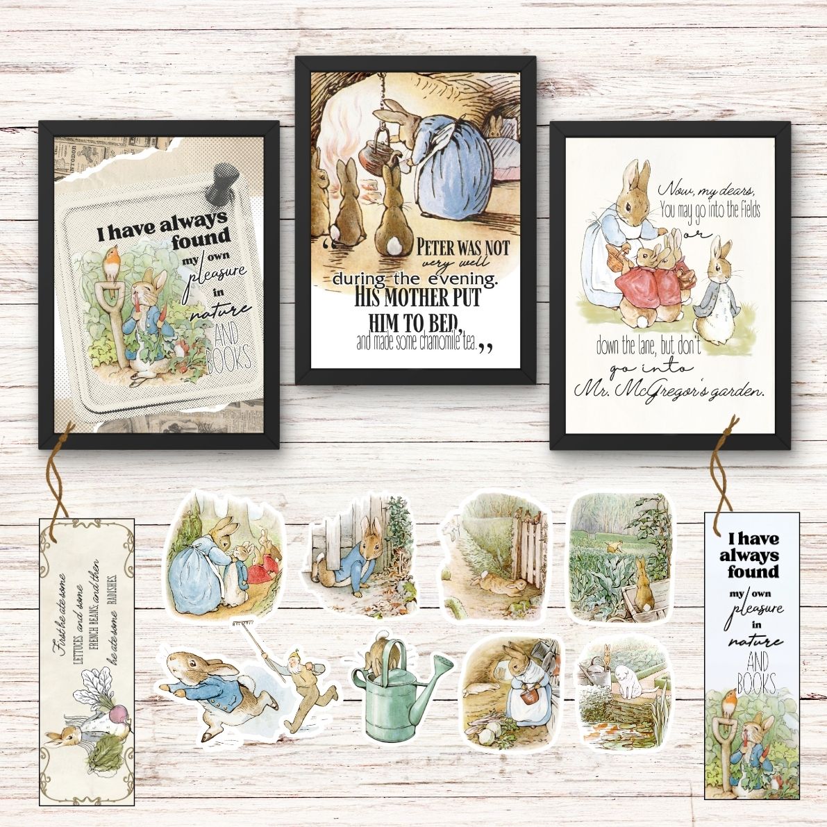 Posters, Stickers & Bookmarks