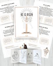 He is Risen Easter Printable