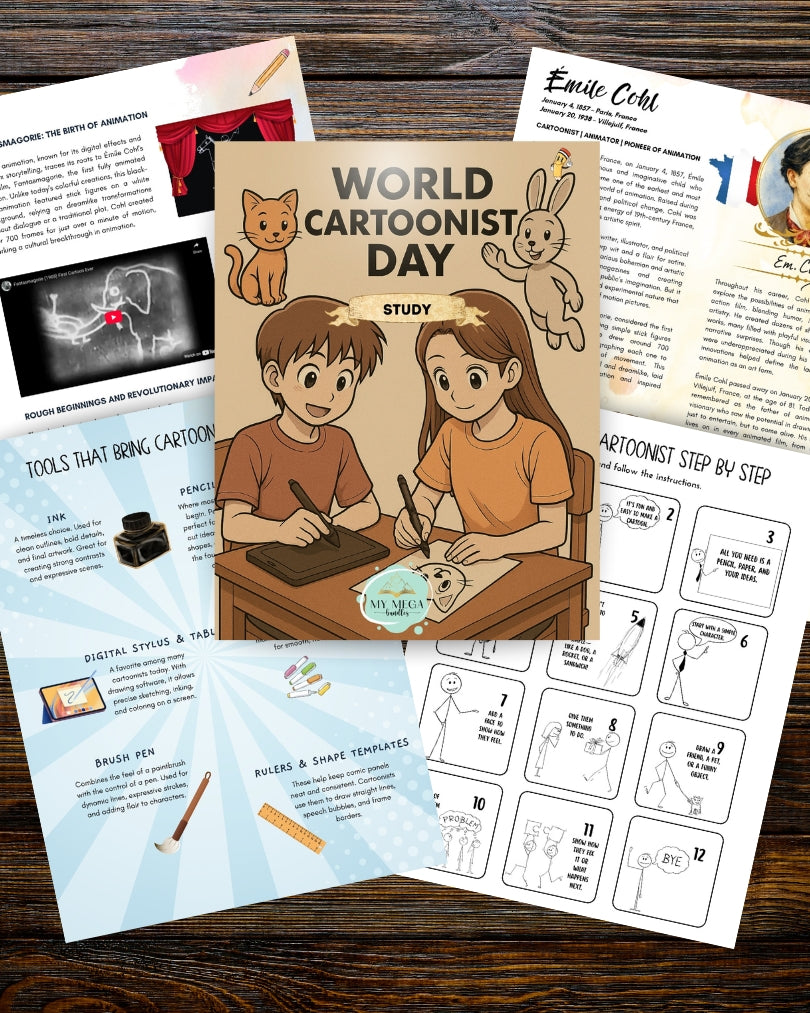 Cartoon Day Printable