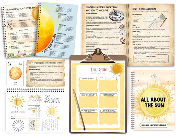 All About the Sun study pages