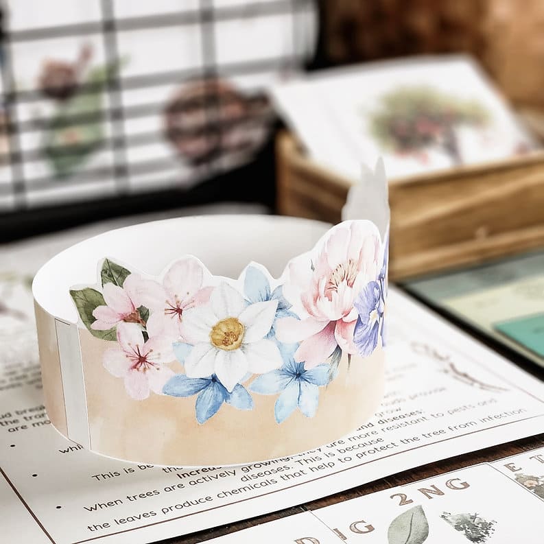 Spring nature study page about the equinox for homeschool children