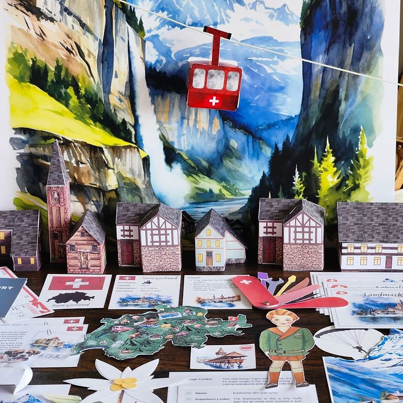 Switzerland Study Printable Study