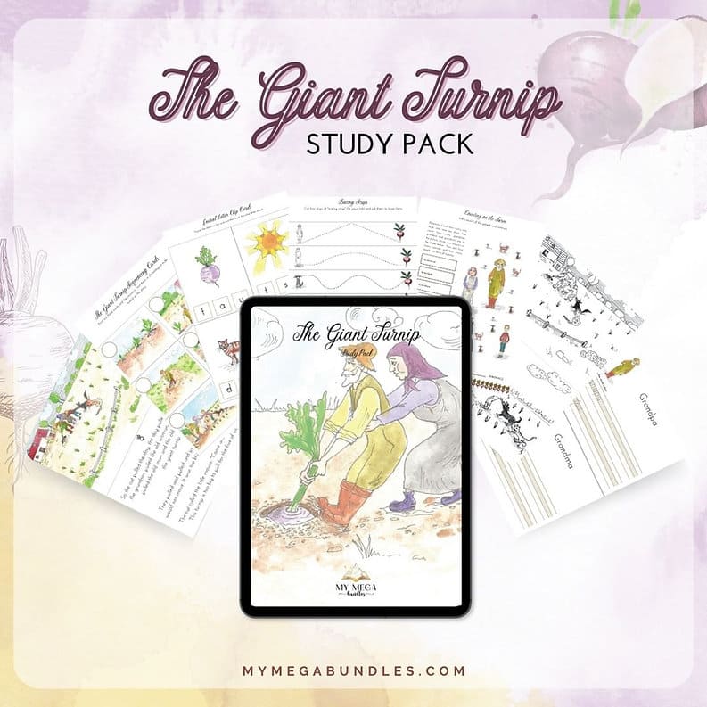 The Giant Turnip Story Printable