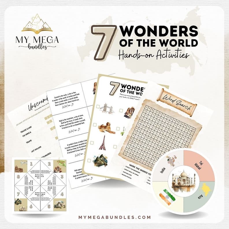 The New 7 Wonders of The World Pack