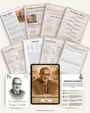 Thurgood Marshall Study Pack | Black History Homeschool Printable (Ages 8–14)