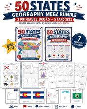50 States Geography Mega Bundle