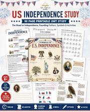 American History Homeschool Printable – Birth of the U.S. Nation