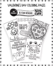 Valentine - Cute Coloring Pages and CardsValentine - Cute Coloring Pages and CardsValentine - Cute Coloring Pages and Cards