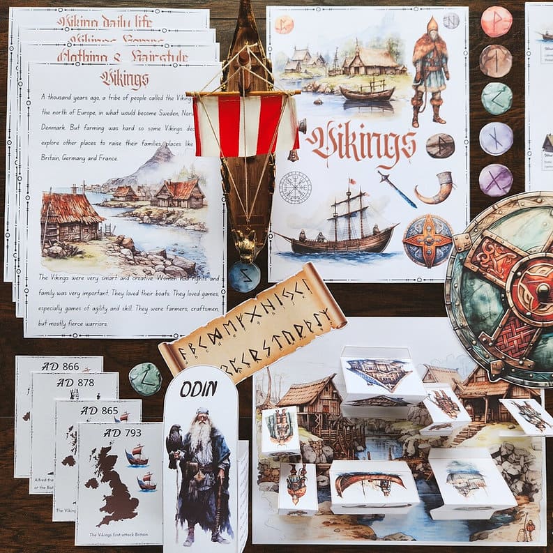 Vikings Unit Study Printable