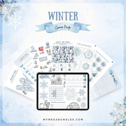 Winter Activity and GamesPack for Kids
