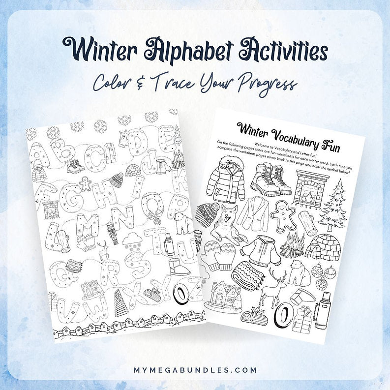 Winter Alphabet Activities
