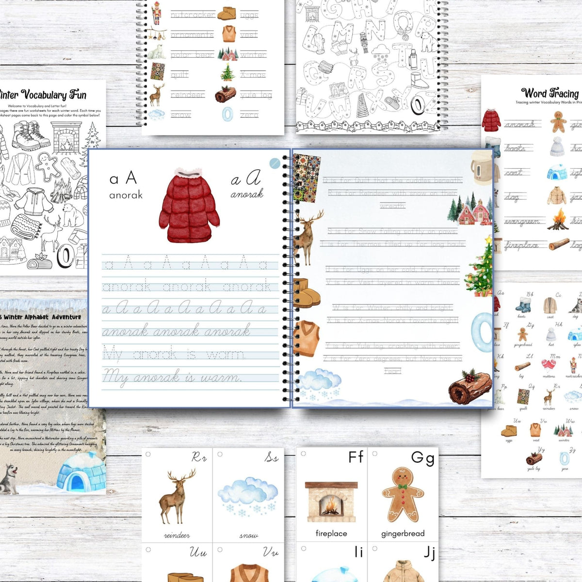 Abc Printables Winter Winter Alphabet Activities | Homeschool Printable – My Mega Bundles