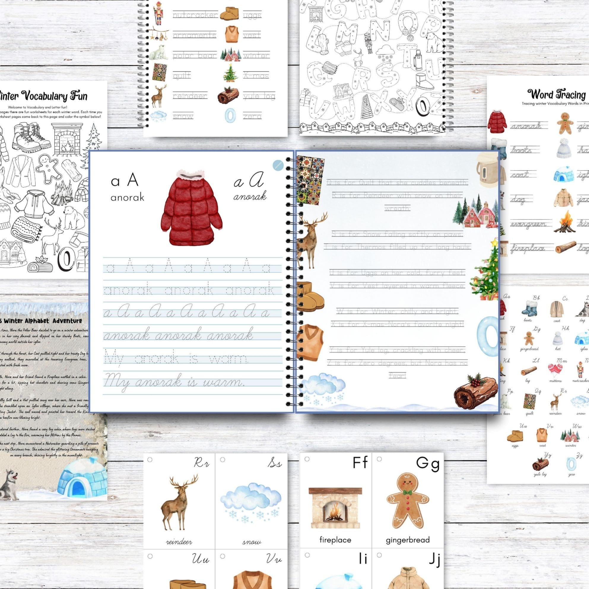 Winter Alphabet Activities