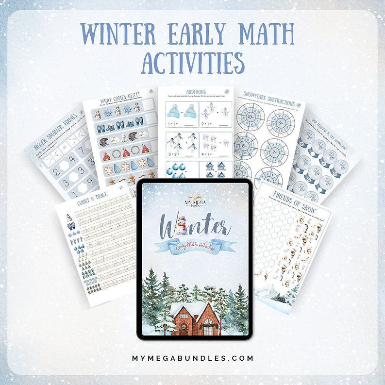 Winter Early Math Activities