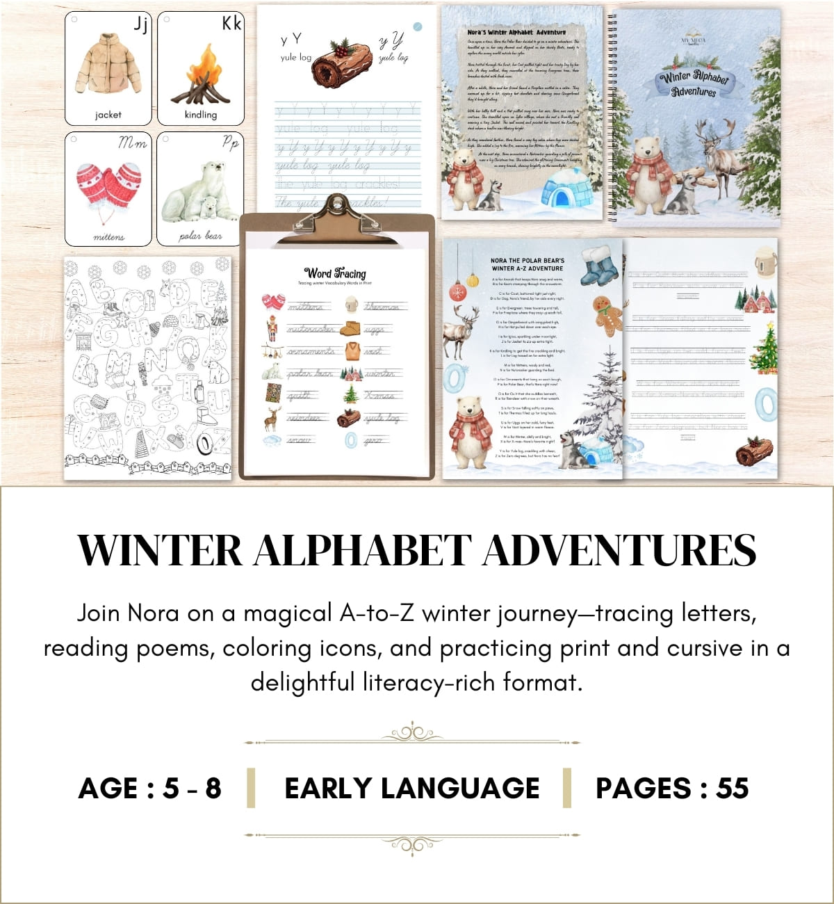 Winter Alphabet Adventures
