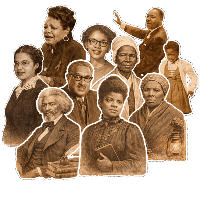 Black History Bundle | 10 Printable Hero Studies for Homeschool (Ages 8–14)