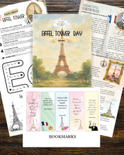 Eiffel Tower Opening Day Printable