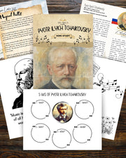 Pyotr Ilyich Tchaikovsky Printable