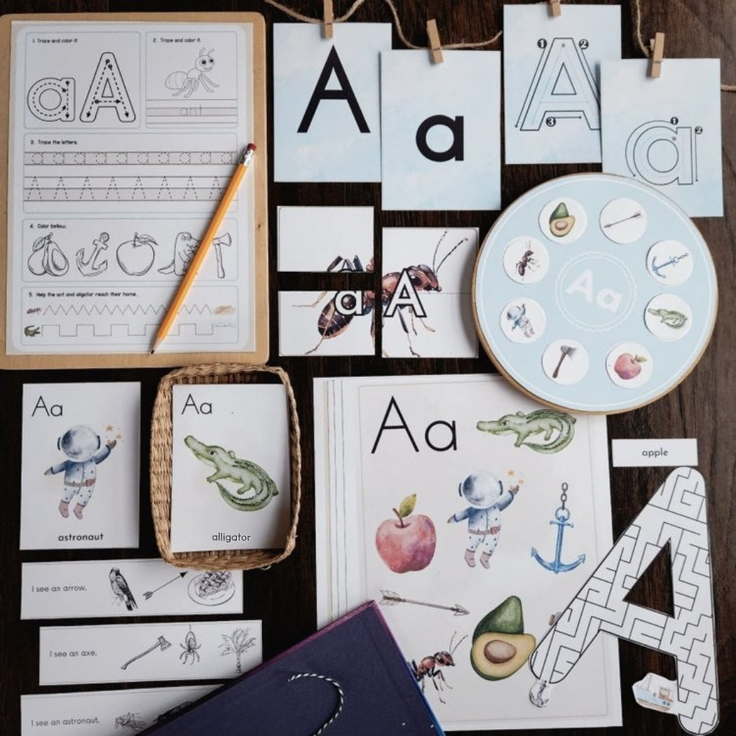 Preschool Alphabet Adventures Printables